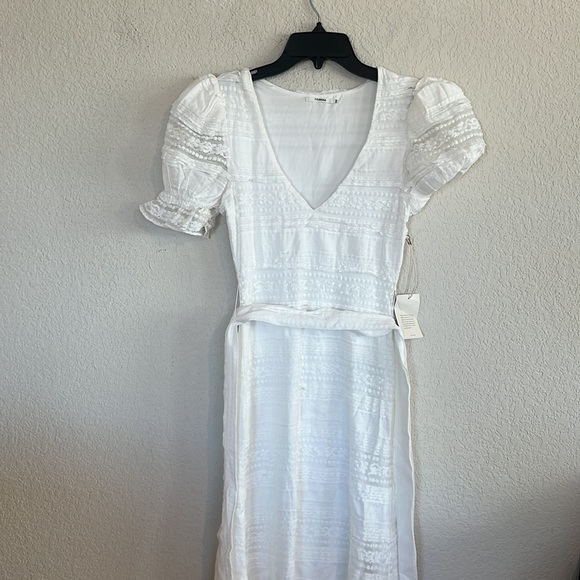 New Tularosa revolve Quinn Midi Dress White - Picture 13 of 16